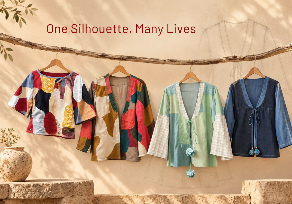 One Silhouette, Many Lives: The Evolution of Ekatran’s Kurti Jacket