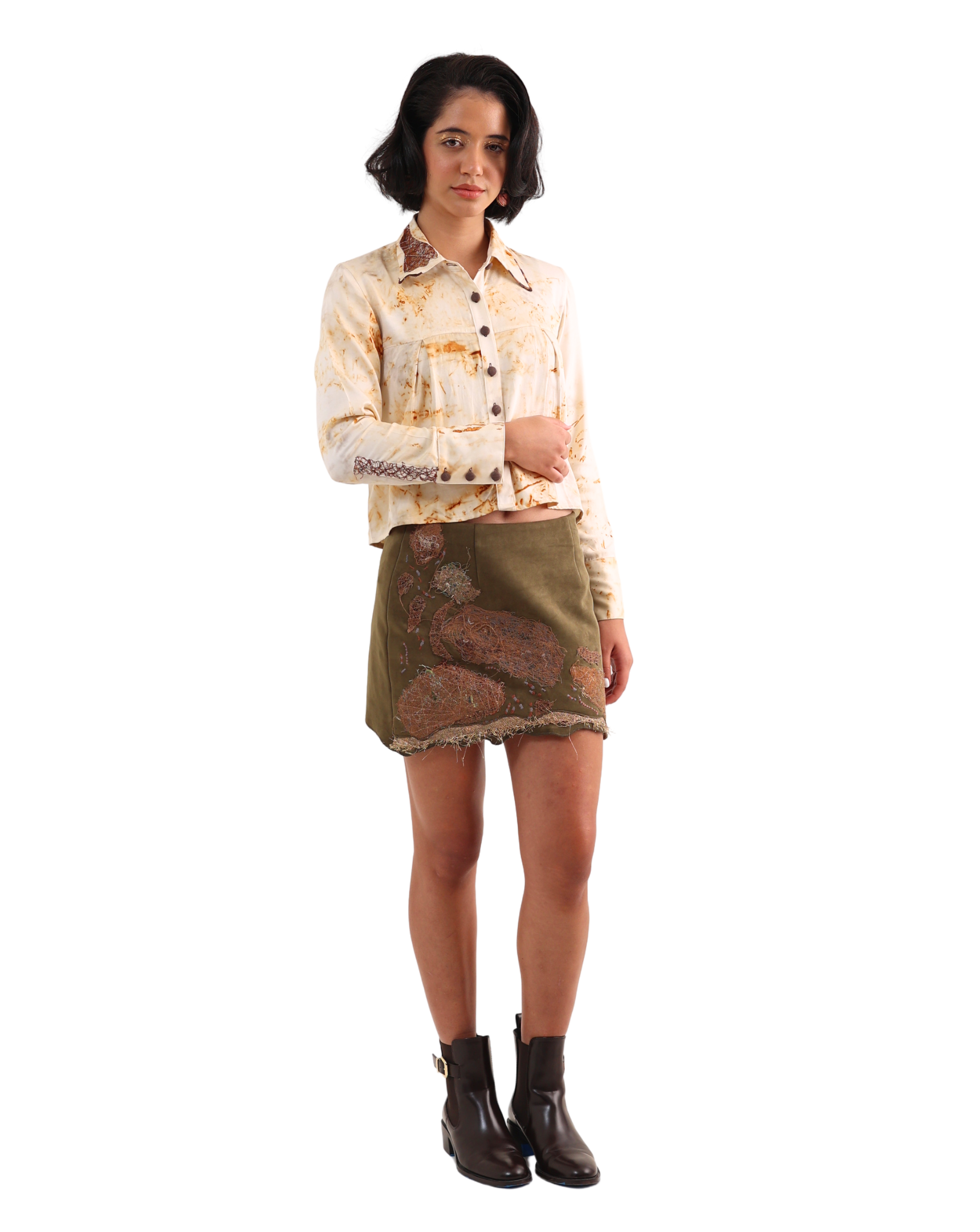 Oxide Cropped Shirt
