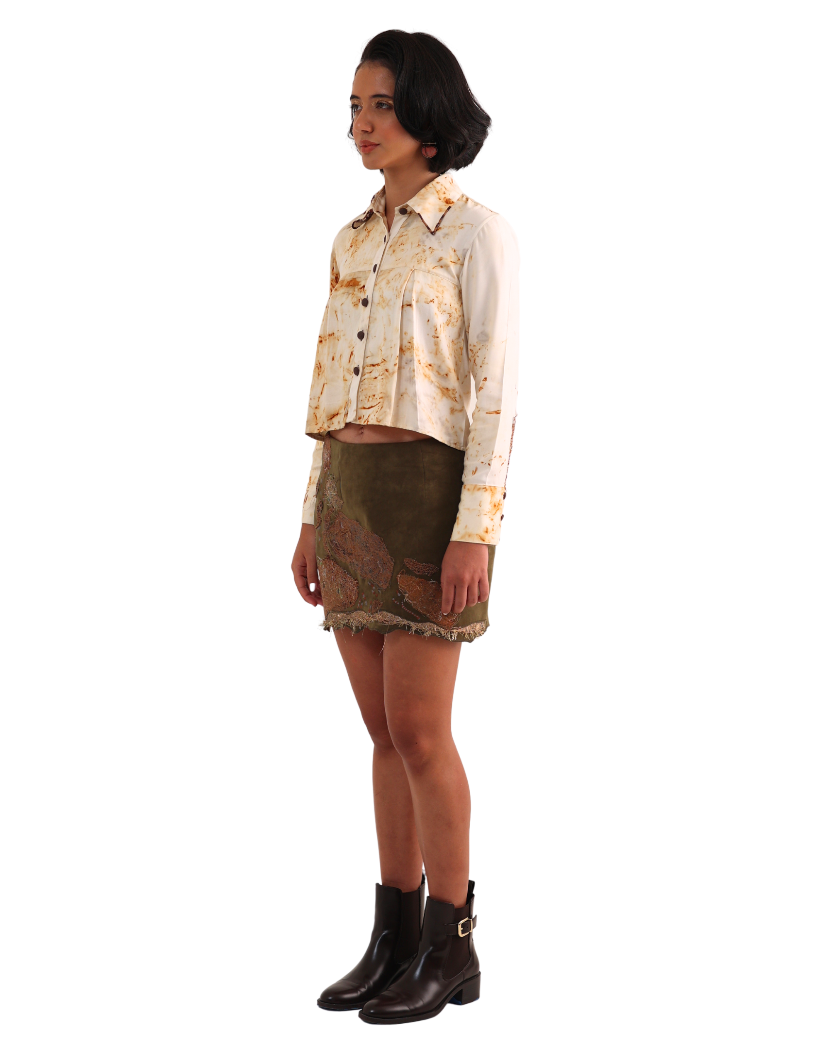 Oxide Cropped Shirt