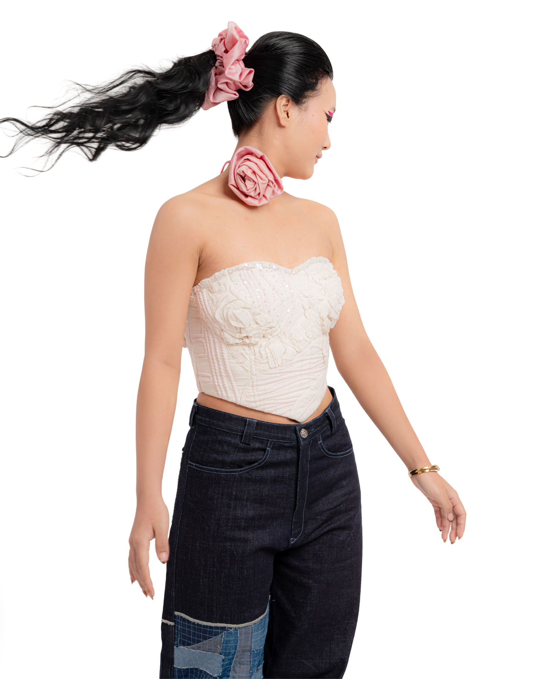 Petal Scrunchie