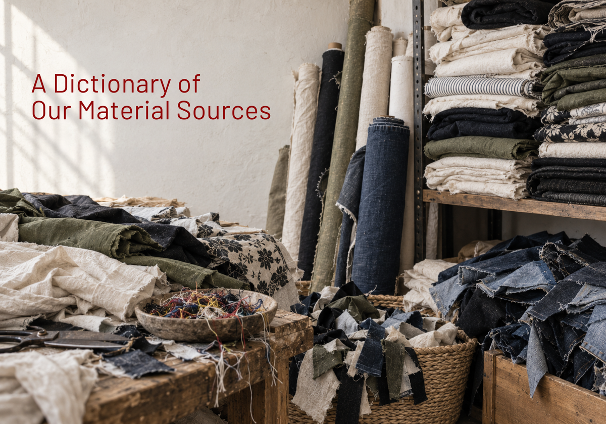 A Dictionary of Our Material Sources