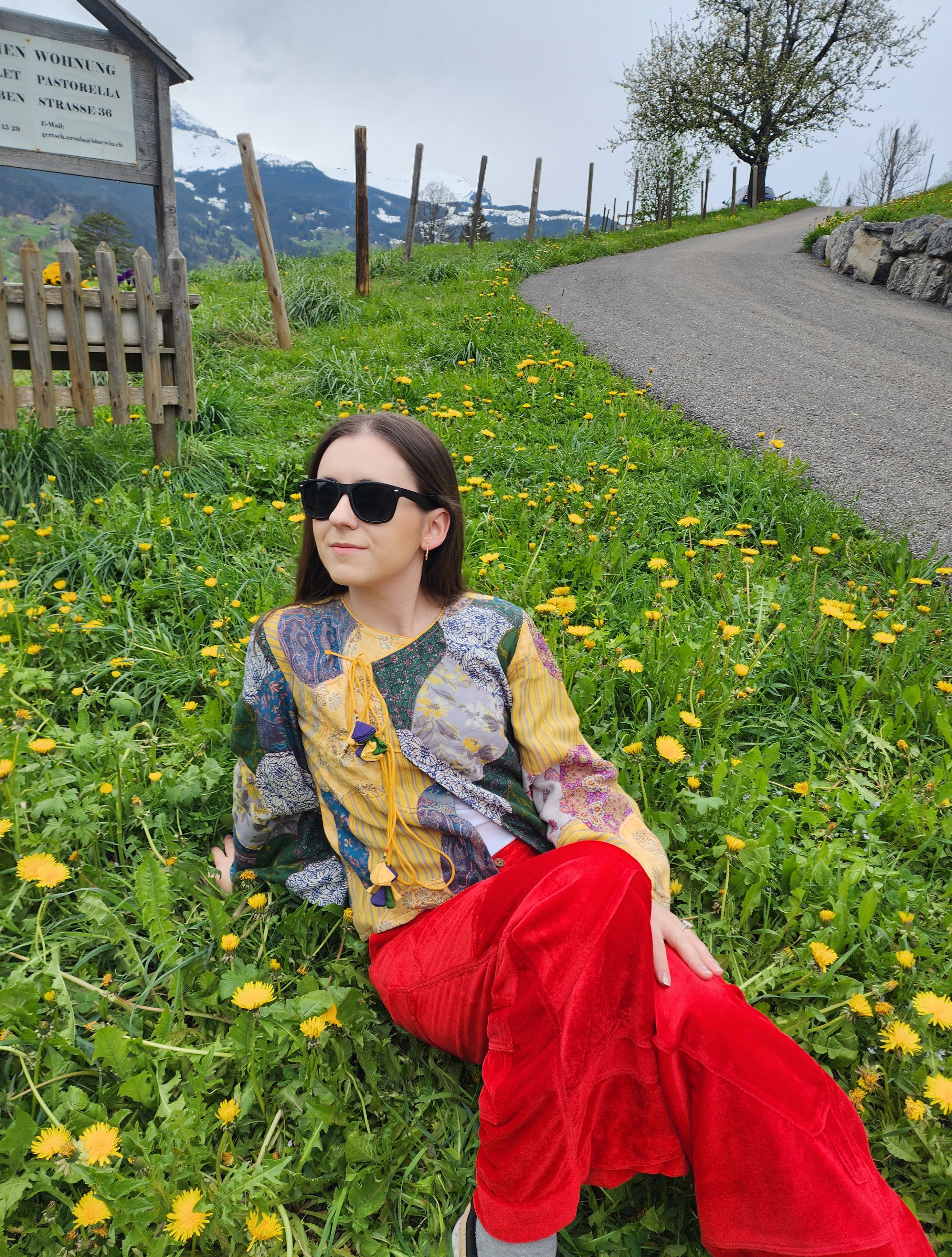 Yellow Tie-Up Kurti Jacket