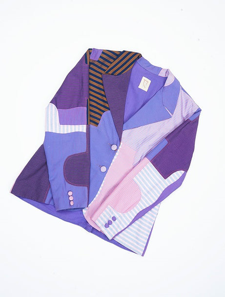 Purple Puzzle Jacket